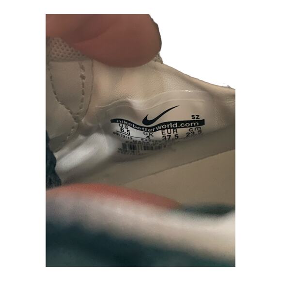 Nike Dunk Sky Hi Teal Hidden Wedge Dot Print High Top Women's 6.5 - Picture 16 of 16